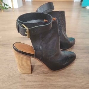 Buttero Italian Leather Heeled Boot